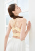 El-soft Back Twist Shirring Tanktop